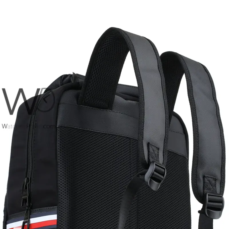 Tommy Hilfiger Laptop Black Men Backpack Bag | Watches Prime