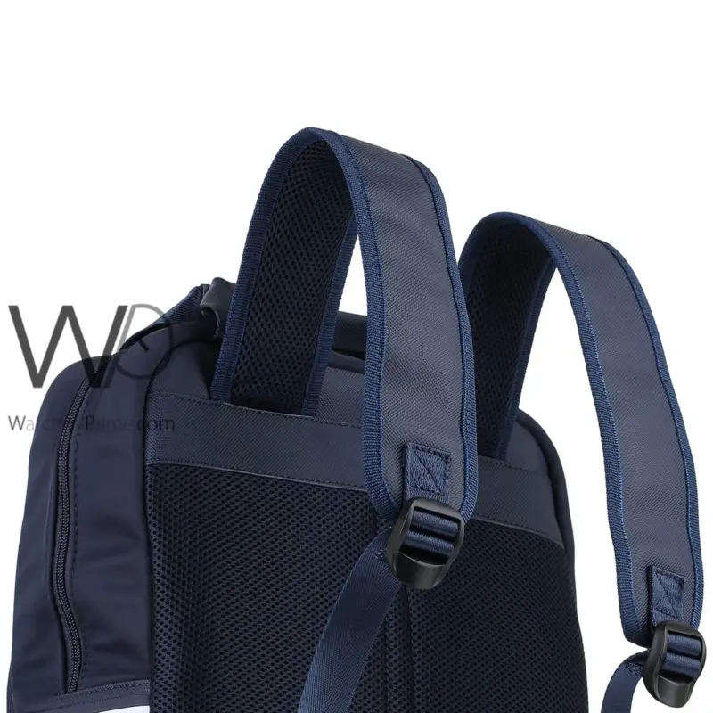 Tommy Hilfiger TH Navy Blue Men Backpack Bag | Watches Prime
