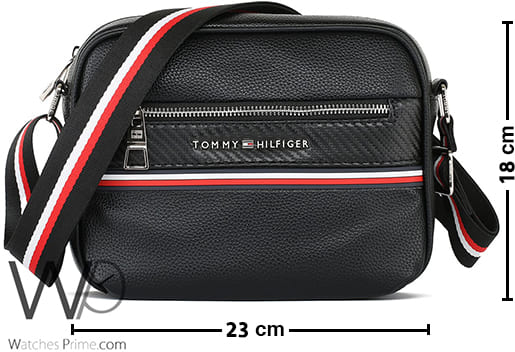 Tommy Hilfiger Crossbody Black Men For Bag | Watches Prime
