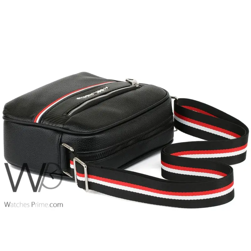 Tommy Hilfiger Crossbody Black Men For Bag | Watches Prime