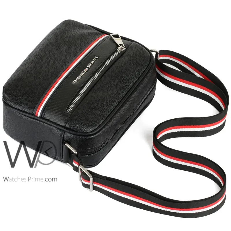 Tommy Hilfiger Crossbody Black Men For Bag | Watches Prime