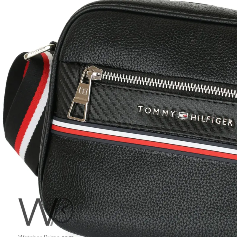 Tommy Hilfiger Crossbody Black Men For Bag | Watches Prime