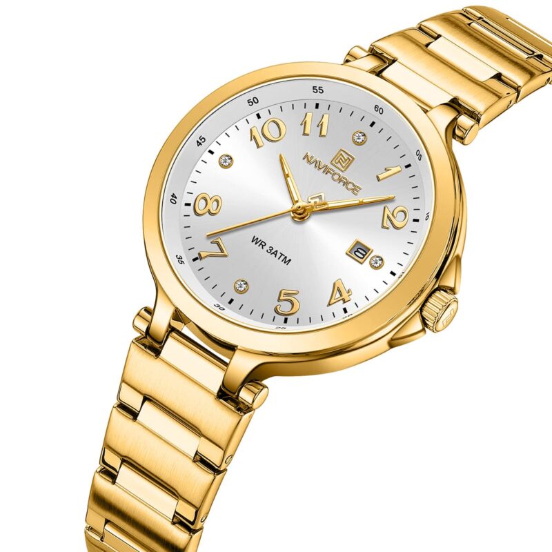 Naviforce Ladies Watch NF5033 G W | Watches Prime