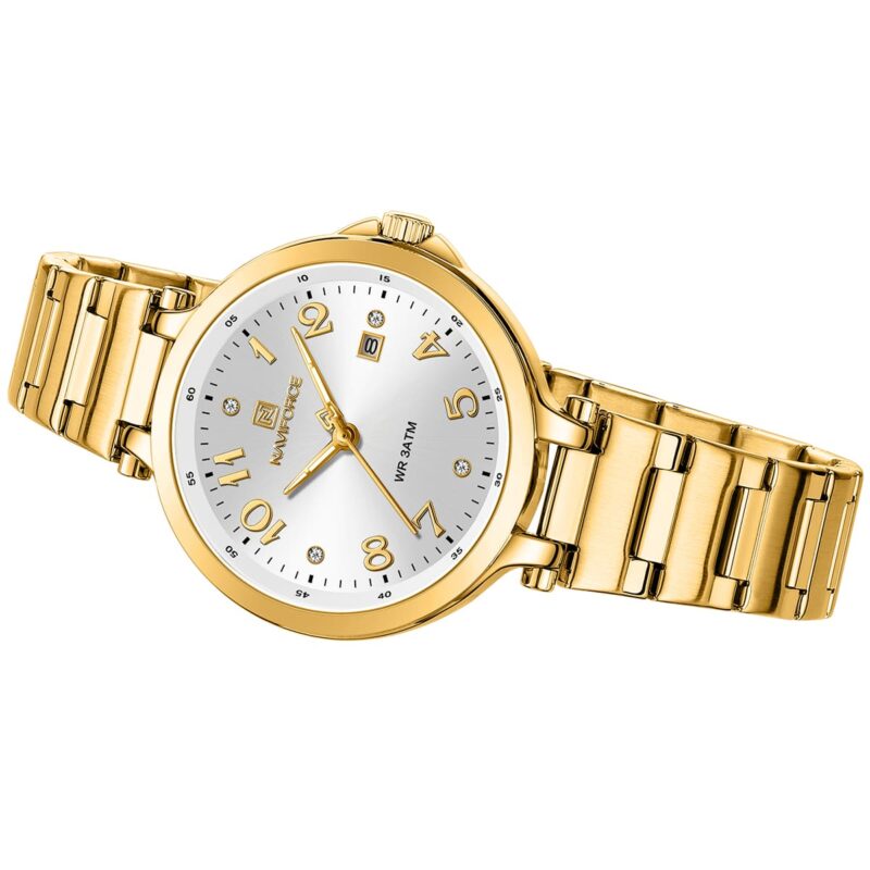 Naviforce Ladies Watch NF5033 G W | Watches Prime