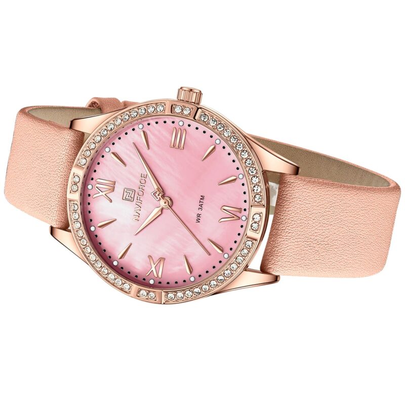 Naviforce Ladies Watch NF5038 RG R | Watches Prime