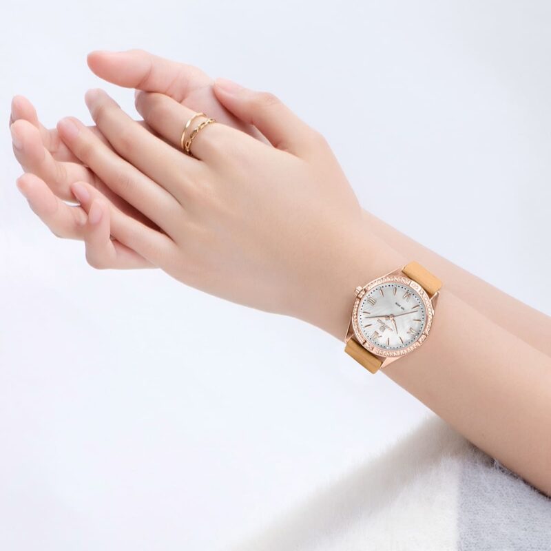 ساعة يد نافي فورس نسائية NF5038 RG W | واتشز برايم