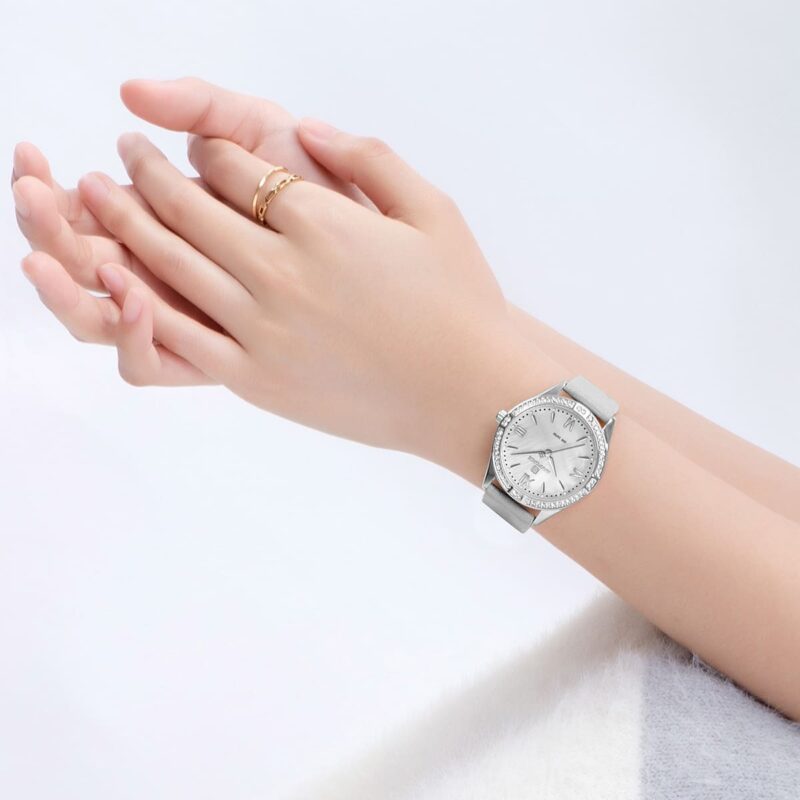 ساعة يد نافي فورس نسائية NF5038 S W | واتشز برايم