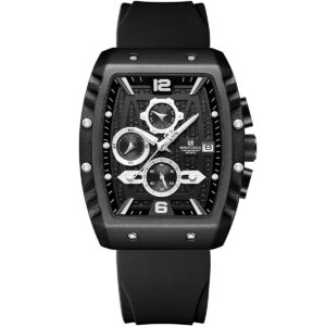 ساعة نافي فورس للرجال NF8025-B-W-B
