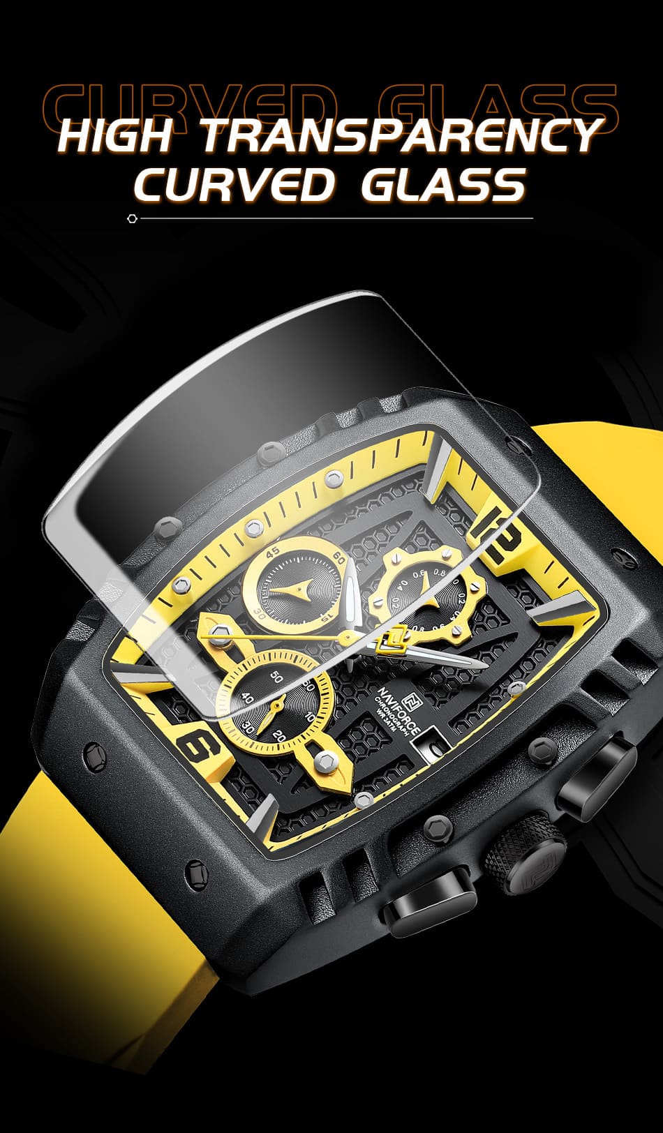 Naviforce Men's Watch NF8025 B Y Y | Watches Prime
