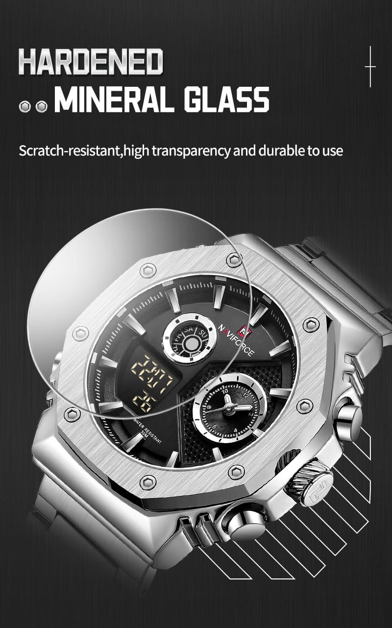 Naviforce Men's Watch NF9216S S B | Watches Prime
