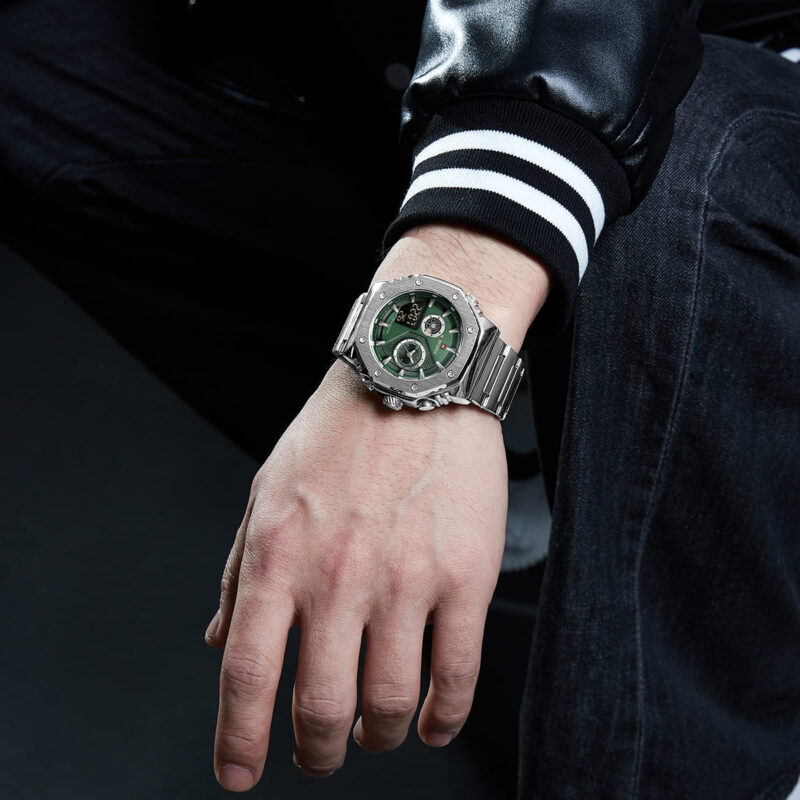 Naviforce Men's Watch NF9216S S GN | Watches Prime