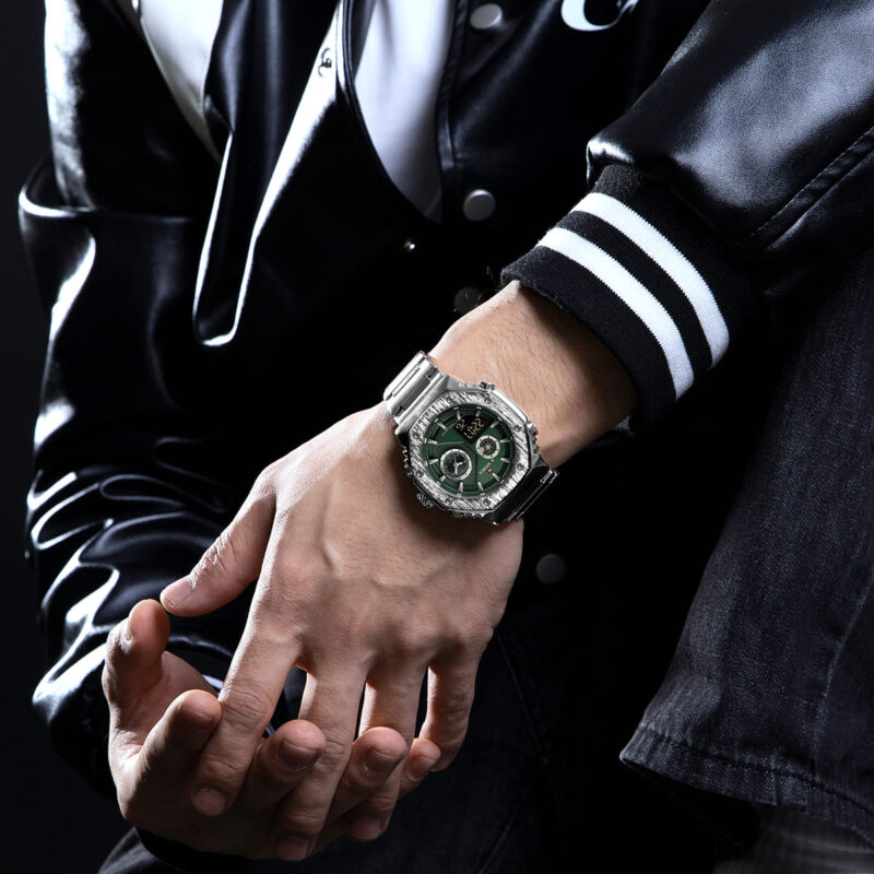 Naviforce Men's Watch NF9216S S GN | Watches Prime