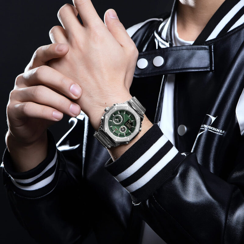 Naviforce Men's Watch NF9216S S GN | Watches Prime