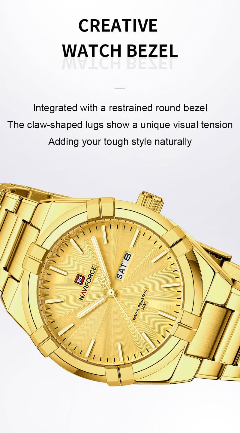 Naviforce Men's Watch NF9218 G G | Watches Prime