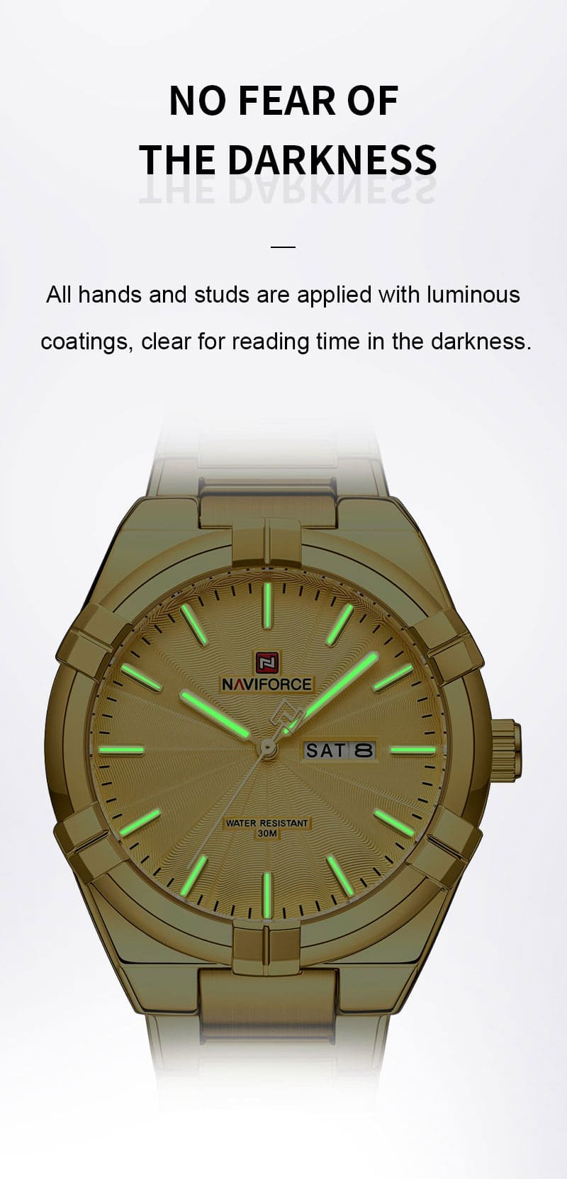 Naviforce Men's Watch NF9218 G G | Watches Prime
