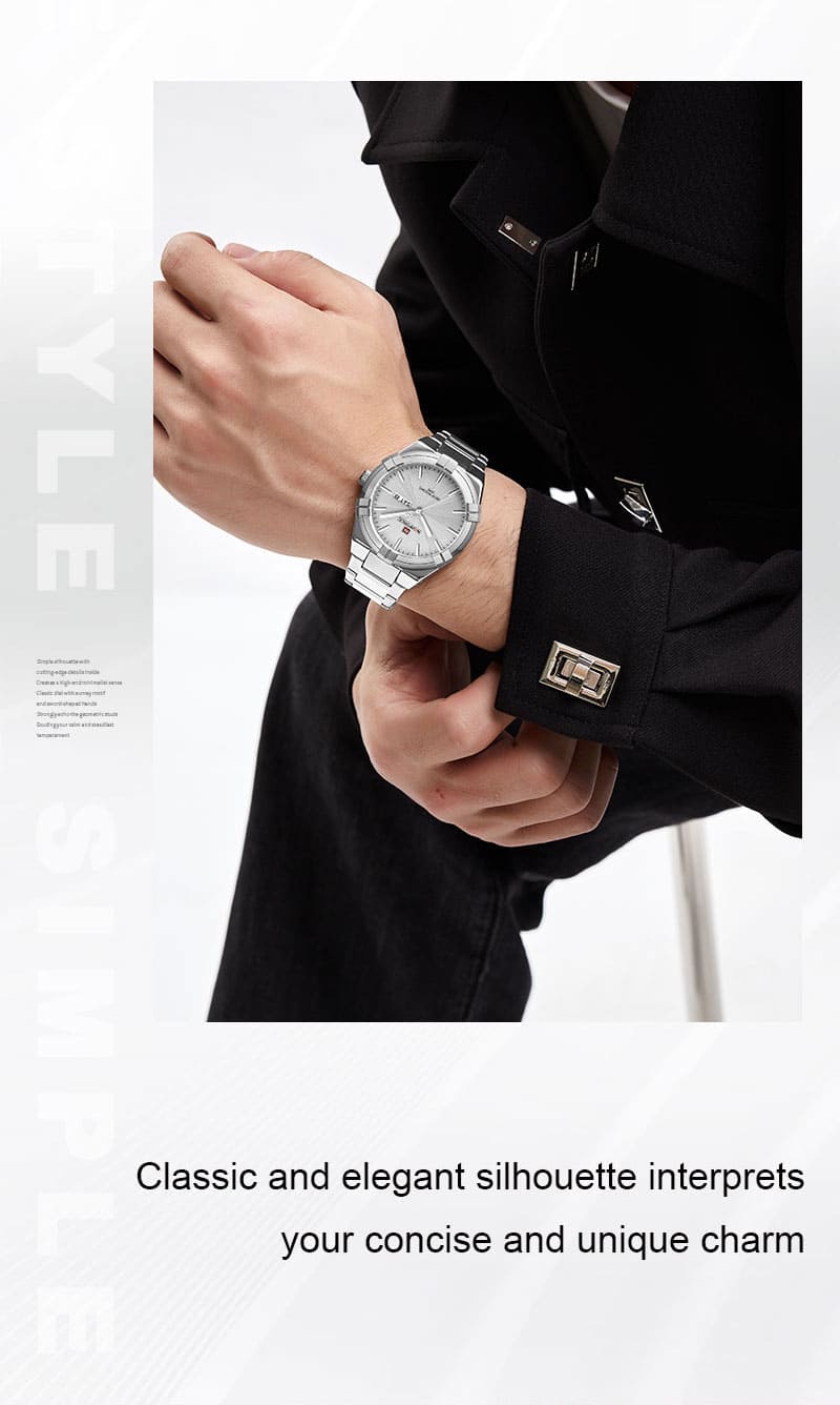 Naviforce Men's Watch NF9218 S W | Watches Prime