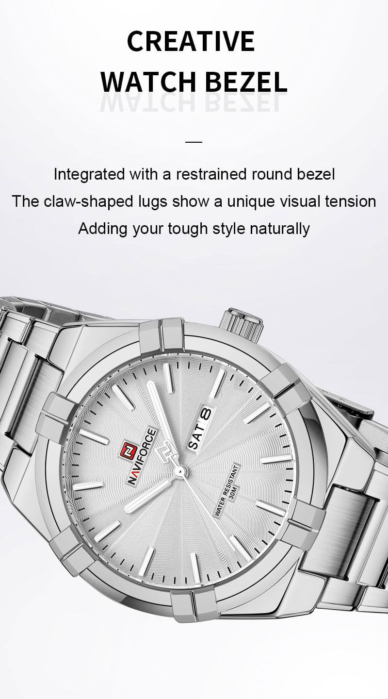 Naviforce Men's Watch NF9218 S W | Watches Prime