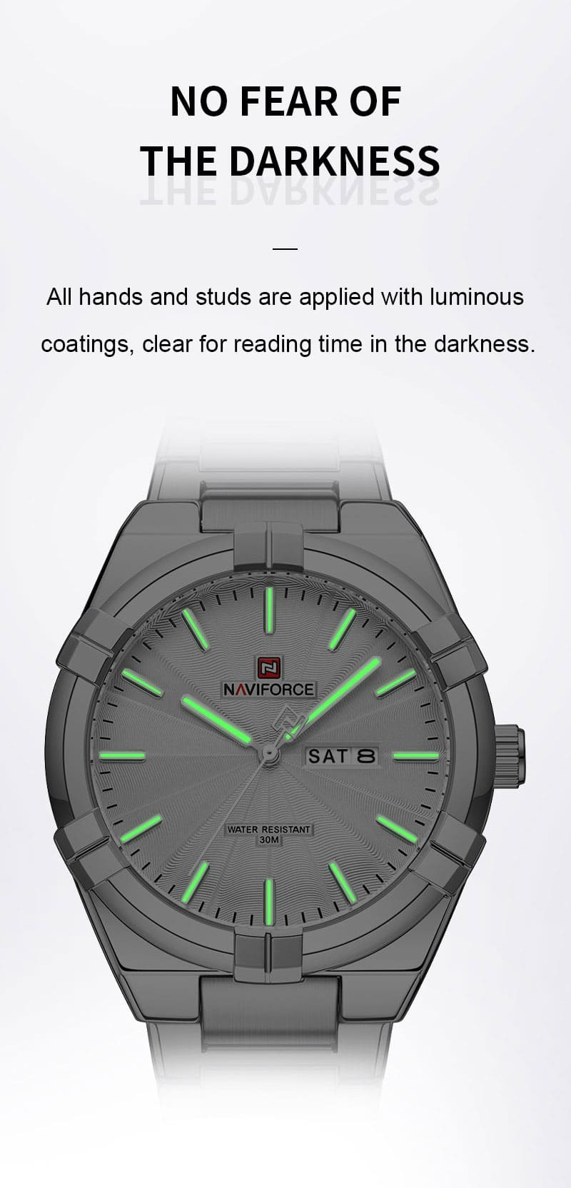 Naviforce Men's Watch NF9218 S W | Watches Prime