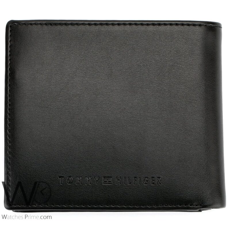 Tommy Hilfiger Wallet Black Flag Printed Men | Watches Prime