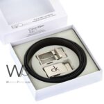 Calvin Klein Belts Set double Face Men Brown | Watches Prime