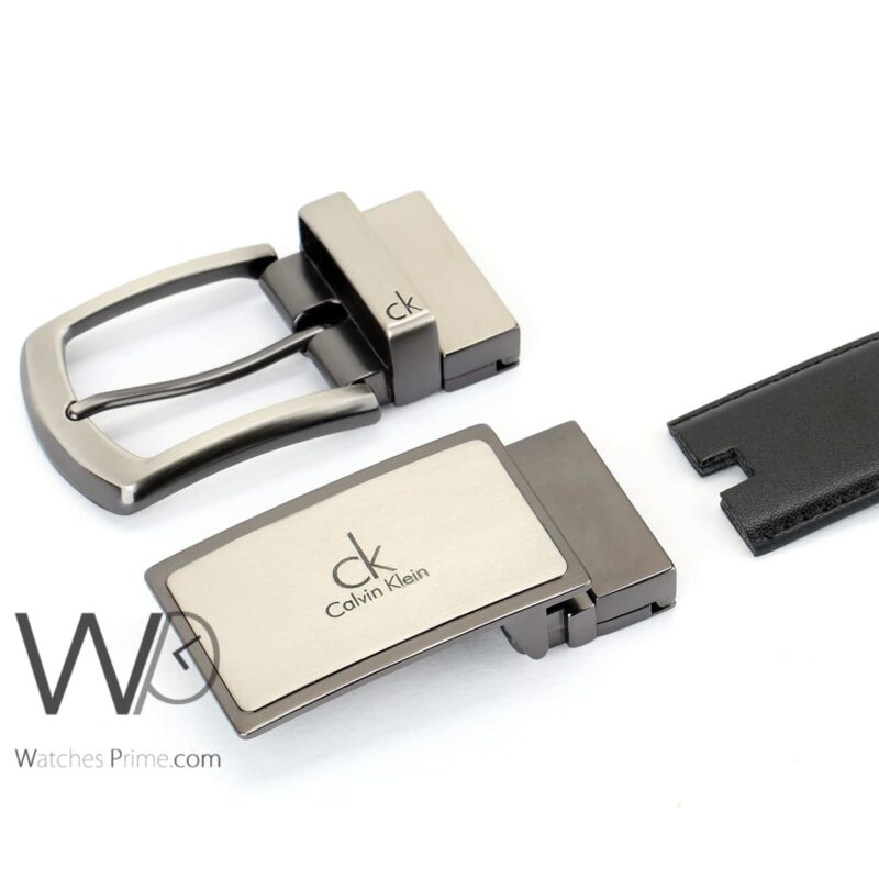 Calvin Klein Belts Set Black Brown 2 buckles | Watches Prime