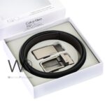 Calvin Klein Belts Set Black double Face Men | Watches Prime