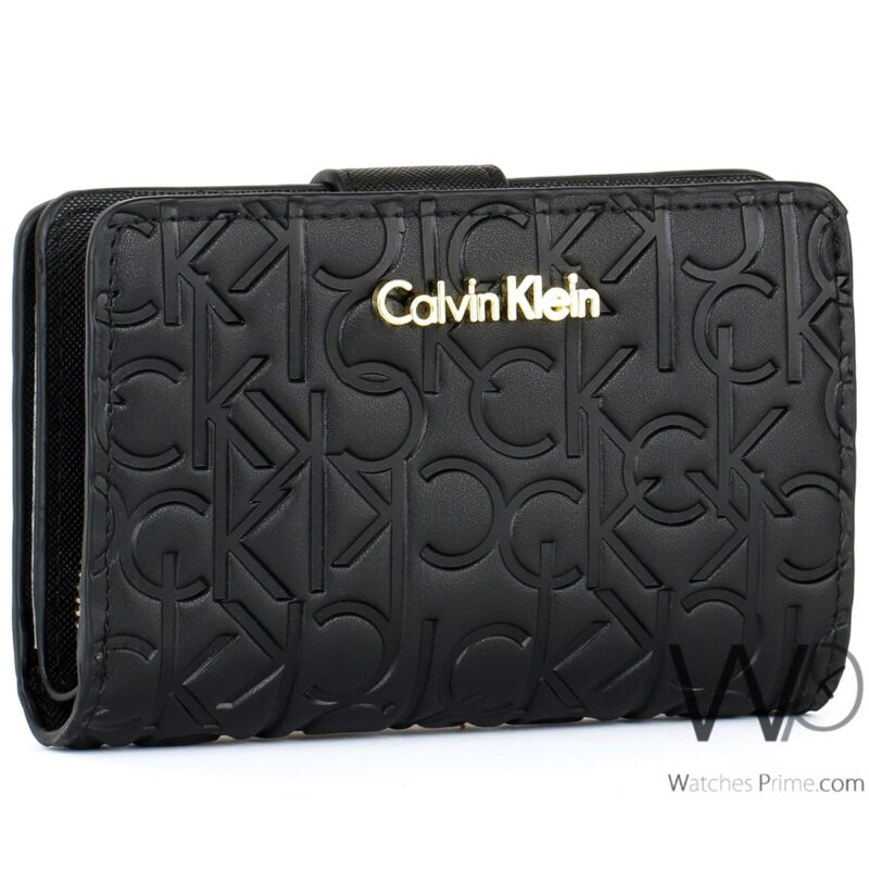 Calvin Klein CK Wallet Leather Women Black | Watches Prime