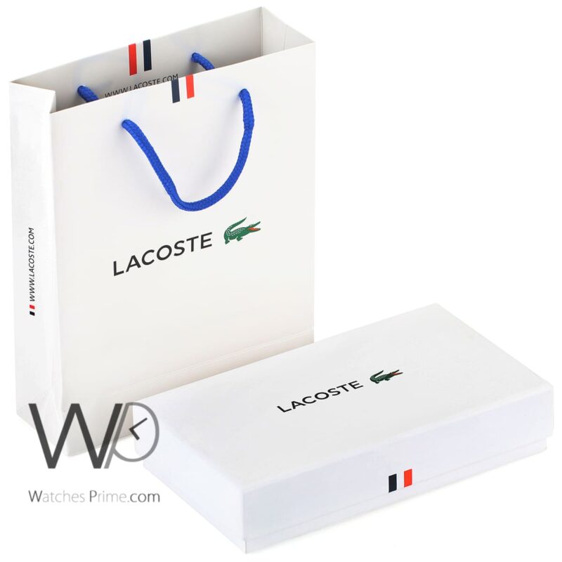 Lacoste Belts Set Black 2 buckles For Men | Watches Prime