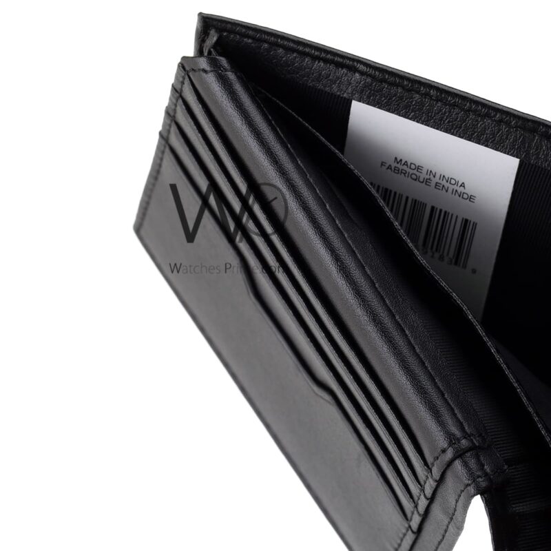 Tommy Hilfiger Wallet Black Leather Original | Watches Prime