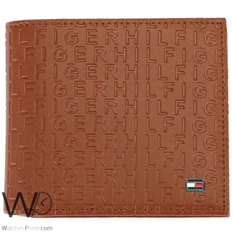 Tommy Hilfiger Wallet Brown Authentic Men | Watches Prime