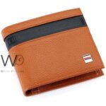 Tommy Hilfiger Wallet Brown Leather For Men | Watches Prime