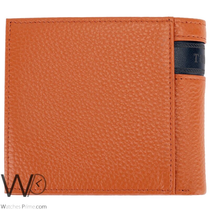 Tommy Hilfiger Wallet Brown Leather For Men | Watches Prime