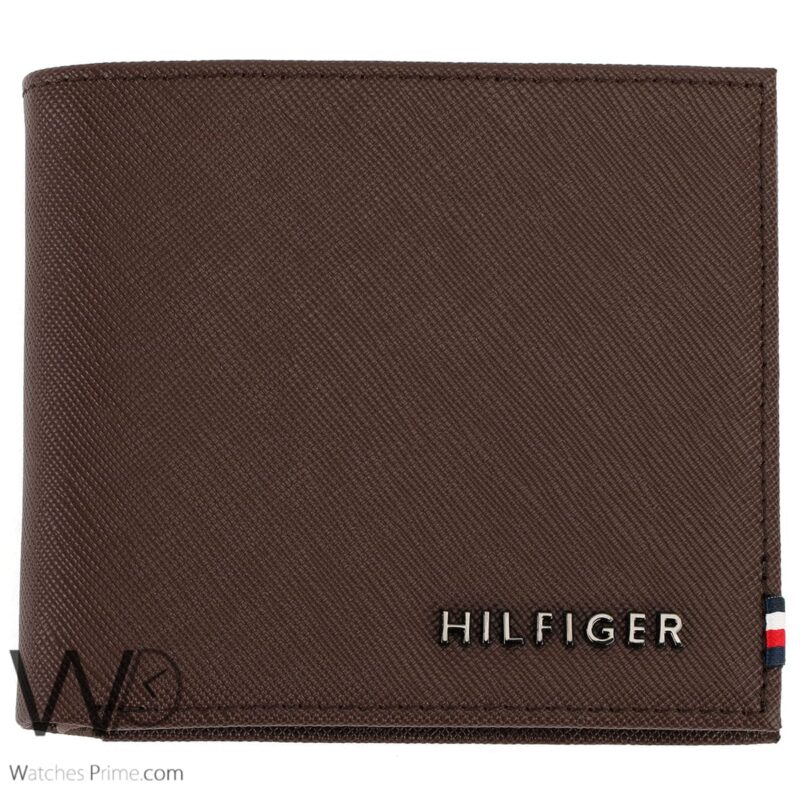 Tommy Hilfiger Wallet Brown For Men Original | Watches Prime