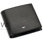 Tommy Hilfiger Wallet printed Black Men | Watches Prime