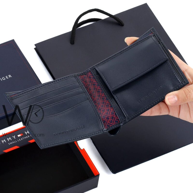 Tommy Hilfiger Wallet Blue Over Printed Men | Watches Prime