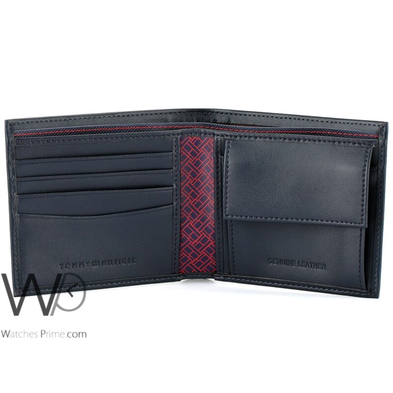 Tommy Hilfiger Wallet Blue Over Printed Men | Watches Prime