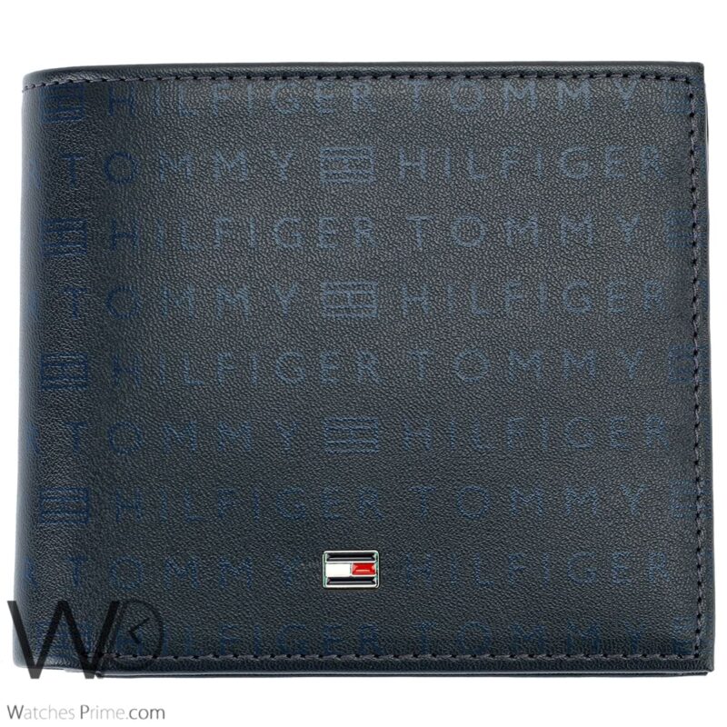 Tommy Hilfiger Wallet Blue Over Printed Men | Watches Prime