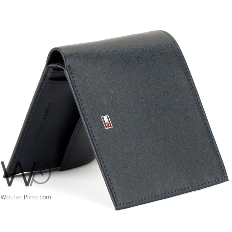 Tommy Hilfiger Wallet Blue Over Printed Men | Watches Prime