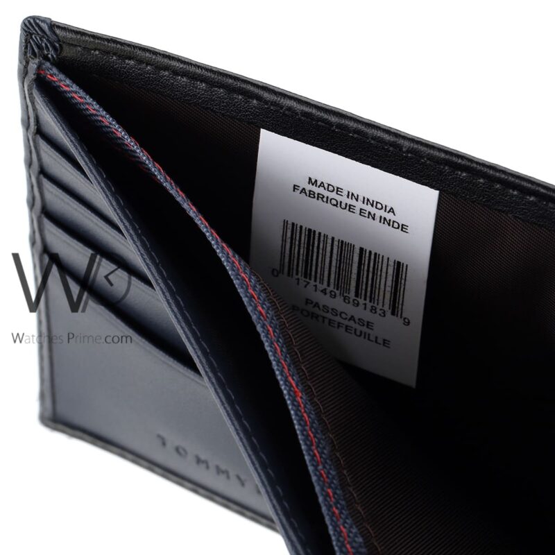 Tommy Hilfiger Wallet Blue Over Printed Men | Watches Prime