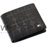 Tommy Hilfiger Wallet Black Patterned H Men | Watches Prime