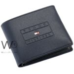 Tommy Hilfiger Wallet Blue For Men Authentic | Watches Prime
