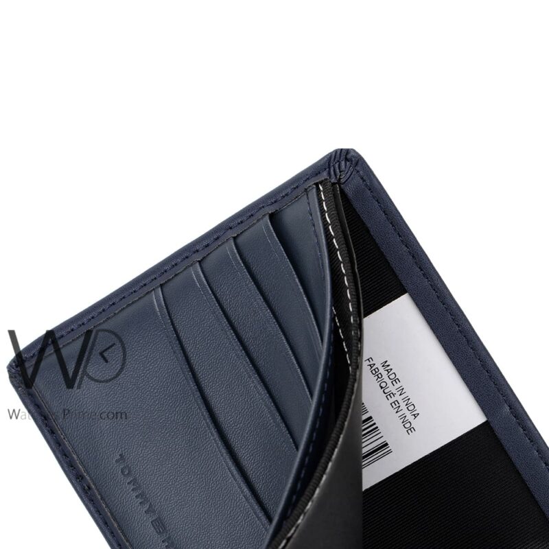 Tommy Hilfiger Wallet Blue For Men Authentic | Watches Prime
