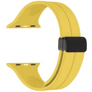 Clover Rubber Magnetic Silicone Strap For Apple Smart Watch Band For Iwatch Series 9 8 7 Se 6 5 4 3 Ultra With Black Buckle | Watches Prime Clover Rubber Magnetic Silicone Strap For Apple Smart Watch Band For Iwatch Series 9 8 7 Se 6 5 4 3 Ultra With Black Buckle | Watches Prime