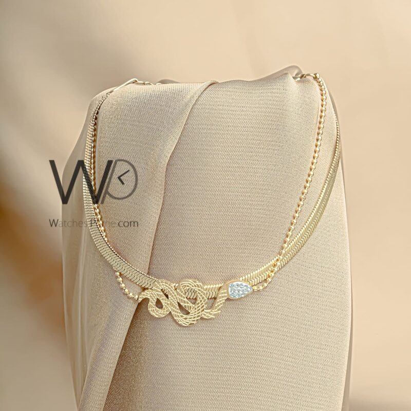 Women's stainless steel gold bracelet | Watches Prime
