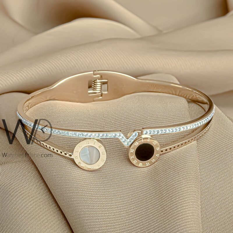 Women's double Stainless steel bracelet | Watches Prime